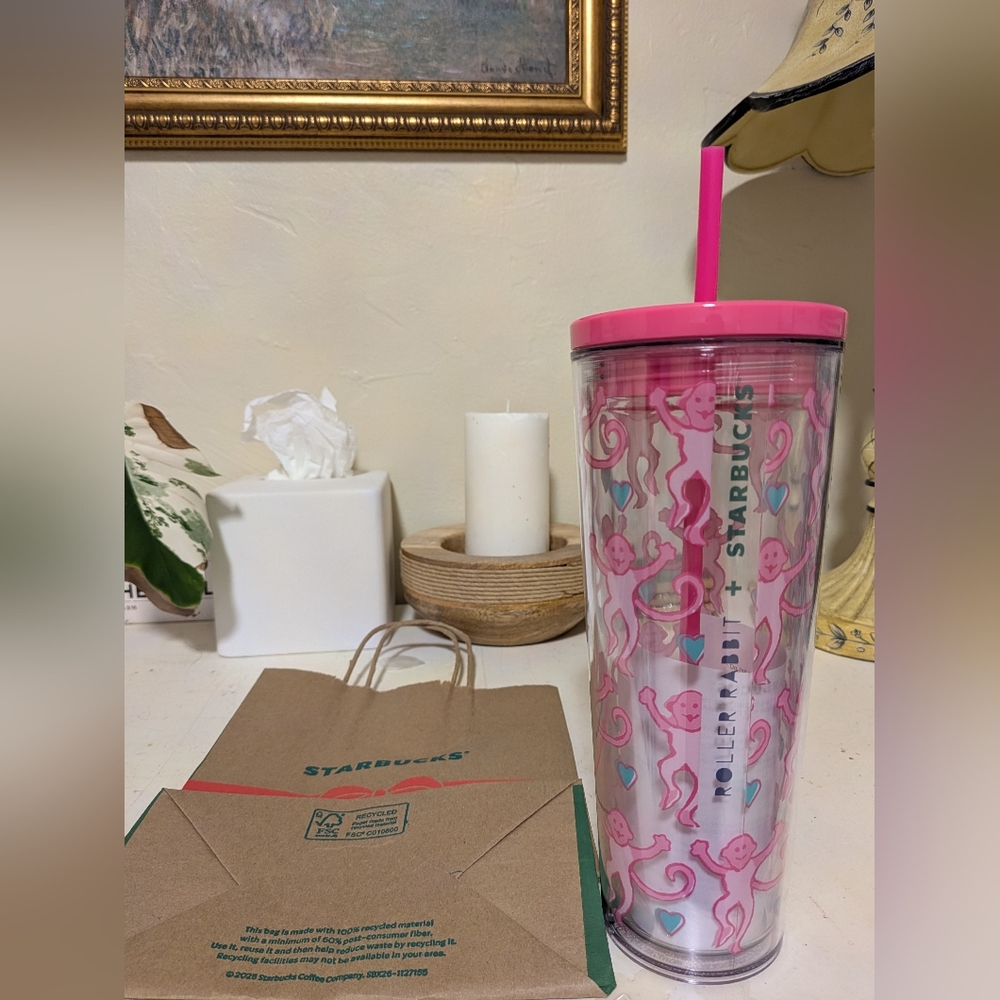 NWT Starbucks X Roller Rabbit Tumbler